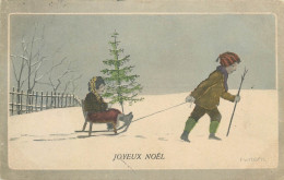 B.K.W    Joyeux Noel  Illustrateur F.WIELSCH - Vienne