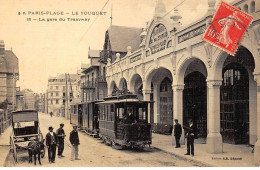 62 - LE TOUQUET PARIS PLAGE - SAN53094 - La Gare Du Tramway - Le Touquet