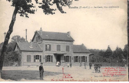 62 - HESDIN - SAN32326 - La Gare - Vue Extérieure - Hesdin