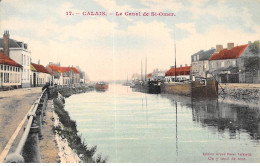 62 - CALAIS - SAN37640 - Le Canal De St Omer - Péniche - Calais