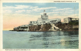 Dominican Republic, SANTO DOMINGO, Fortaleza Ozama (1923) Postcard - Dominicaanse Republiek