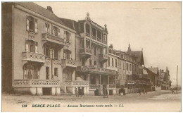 62.BERCK.n°17370.AVENUE MARIANNE TOUTE SEULE.HOTEL FAMILY HOUSE - Berck