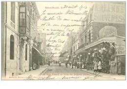 62.BERCK.n°20.RUE CARNOT ET VILLA DU DOCTEUR PIERRE.BAZAR JEANNE D'ARC - Berck