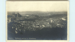 Tchéquie - République Tchèque - Prague - Praha - Celkovy Pohled A Hradcany - état - Tchéquie