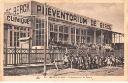 62.AM18870.Berck-plage.N°217.Préventorium De Berck.Pli - Berck