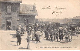 62.AM18855.Berck-plage.N°91.Arrivée D'un Train De Paris - Berck