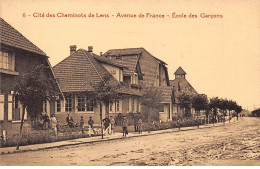 62.AM17342.Lens.N°6.Cité Des Cheminots.Ecole Des Garçons.Avenue Des Garçons - Lens