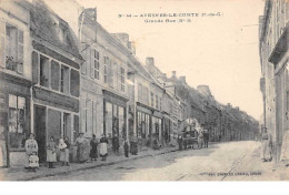 62. N°55132.avesnes Le Comte.grande Rue - Avesnes Le Comte