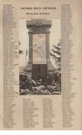 62 .n°108657 . Desvres . Monument Aux Morts .noms Des Heros . - Desvres