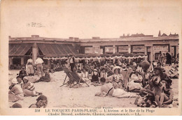 62 .n°106287 . Le Touquet Paris Plage .train .l Atrium Et Le Bar De La Plage . - Le Touquet