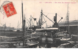 62 .n° 110034 . Calais . Bateaux . Un Coin Du Bassin Carnot . - Calais