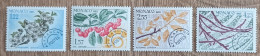 Monaco - YT Préoblitéré N°86 à 89 - Les Quatre Saisons Du Cerisier - 1985 - Neuf - Préoblitérés