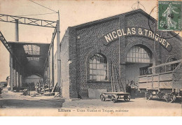 62 . N°52472 . Lillers . Usine Nicolas Et Triquet - Lillers