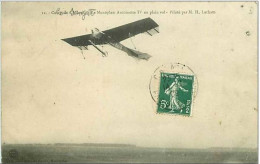 62.SANGATTE.LE MONOPLAN ANTOINETTE IV EN PLEIN VOL.PILOTE PAR M H LATHAM.AVIATION - Sangatte