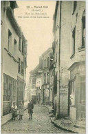 62.SAINT-POL.RUE DES MARCHANDS.THE STREET OF THE TRADESMANS - Saint Pol Sur Ternoise