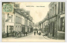 62.SAINT POL.RUE D'ARRAS.CAUET-GUEANT - Saint Pol Sur Ternoise