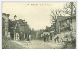 62.SAINT POL.LA RUE DU CIMETIERE - Saint Pol Sur Ternoise