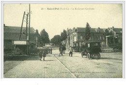 62.SAINT POL.LE BOULEVARD GAMBETTA - Saint Pol Sur Ternoise