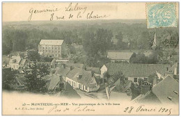 62.MONTREUIL SUR MER.n°48.VUE PANORAMIQUE DE LA VILLE BASSE.RARE - Montreuil