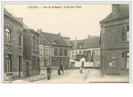 62.LILLERS.RUE DE RELINGUE.ECOLE DES FILLES - Lillers