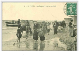 62.LE PORTEL.LES BATEAUX A MAREE MONTANTE - Le Portel