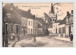 62.FRUGES.LA FONTAINE TRANQUILLE.RUE ST ESPRIT. - Fruges