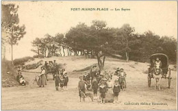 62.FORT MAHON PLAGE.LES SAPINS.VOITURE A CHIEN - Otros & Sin Clasificación