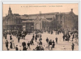 62.BOULOGNE-SUR-MER.LA GARE CENTRALE. - Boulogne Sur Mer