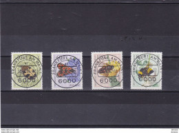 BERLIN 1984 INSECTES Yvert 673-676, Michel 712-715 Oblitéré Cote Yv: 8 Euros - Gebraucht