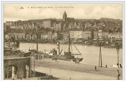 62.BOULOGNE-SUR-MER.LE PORT ET LA VILLE - Boulogne Sur Mer