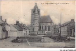 CAR-AADP6-60-0434 - ESQUENNOY - Eglise Et Grande Mare - Autres & Non Classés