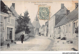 CAR-AABP3-61-0231 - CONDE SUR HUISNE - Route De Nogent - Carte Pliee, Vendue En L'etat - Autres & Non Classés