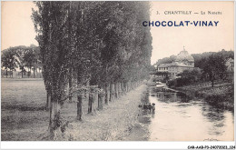 CAR-AABP3-60-0225 - CHANTILLY - La Nonette - Publicite Chocolat Vinay - Chantilly
