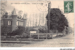 CAR-AABP3-60-0218 - ROCHY CONDE - Avenue De La Gare - Carte Vendue En L'etat - Autres & Non Classés