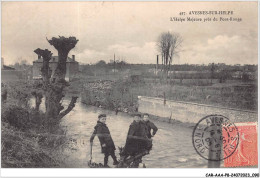 CAR-AAAP8-59-0577 - AVESNES Sur HELPE - L'Helpe Majeure Pres Du Pont Rouge - Avesnes Sur Helpe