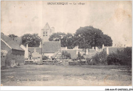CAR-AAAP7-59-0491 - BROUCKERQUE - Le Village  - Other & Unclassified