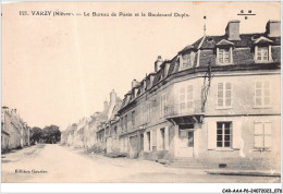 CAR-AAAP6-58-0419 - VARZY - Le Bureau Du Poste Et Le Boulevard Dupin - Altri & Non Classificati