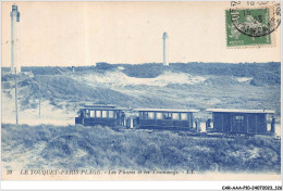 CAR-AAAP10-62-0751 - LE TOUQUET-PARIS-PLAGE - Les Phares Et Les Tramways - Le Touquet