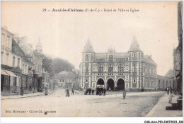 CAR-AAAP10-62-0741 - AUXI-LE-CHATEAU - Hotel De Ville Et Eglise - Auxi Le Chateau