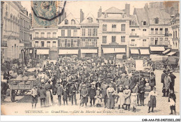 CAR-AAAP10-62-0734 - BETHUNE - Grand'place - Côté Du Marché Aux Grains - Bethune