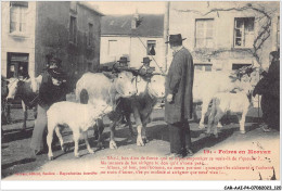 CAR-AAIP4-58-0347 - SAULIEU - Foire En MORVAN  - Autres & Non Classés