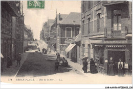 CAR-AAHP6-62-0545 - BERCK-PLAGE - Rue De La Mer - Berck
