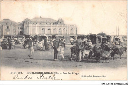 CAR-AAHP6-62-0546 - BOULOGNE-SUR-MER - Sur La Plage - Agriculture - Boulogne Sur Mer