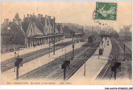 CAR-AAHP6-60-0480 - BEAUVAIS - La Gare Et Les Quais - Train - Beauvais