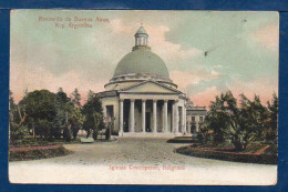 Argentina, Belgrano, Inmaculada Concepcion Church, Rosauer Editor, Unused Postcard  (225) - Argentina