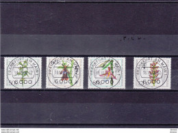 BERLIN 1984 FLEURS ORCHIDEES Yvert 685-688, Michel 724-727 Oblitéré Cote Yv:14 Euros - Usados