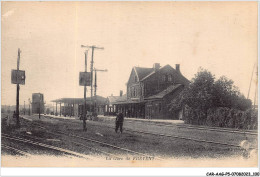 CAR-AAGP5-62-0432 - La Gare De FREVENT - Autres & Non Classés