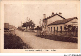 CAR-AAGP5-62-0419 - ROUVROY-SUR-LENS - Village : La Gare - Andere & Zonder Classificatie