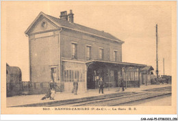 CAR-AAGP5-62-0410 - DANNES-CAMIERS - La Gare  - Autres & Non Classés