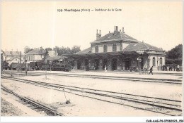 CAR-AAGP4-61-0367 - MORTAGNE - Interieur De La Gare - Train  - Mortagne Au Perche